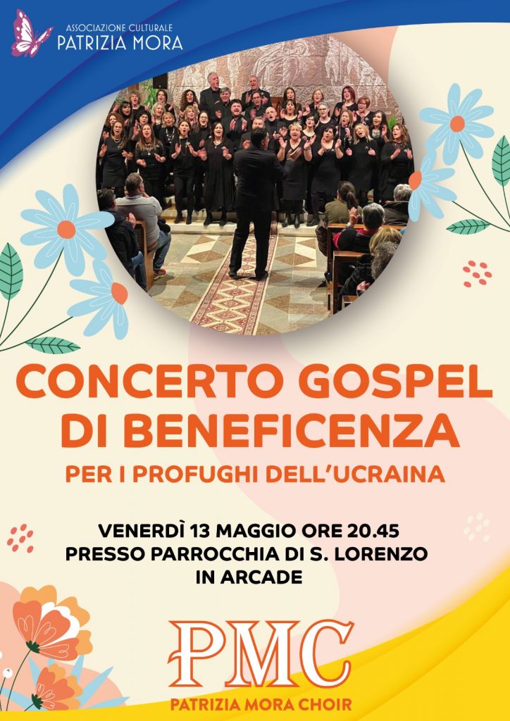 concerto Gospel di beneficienza a favore dei profughi dell'Ucraina